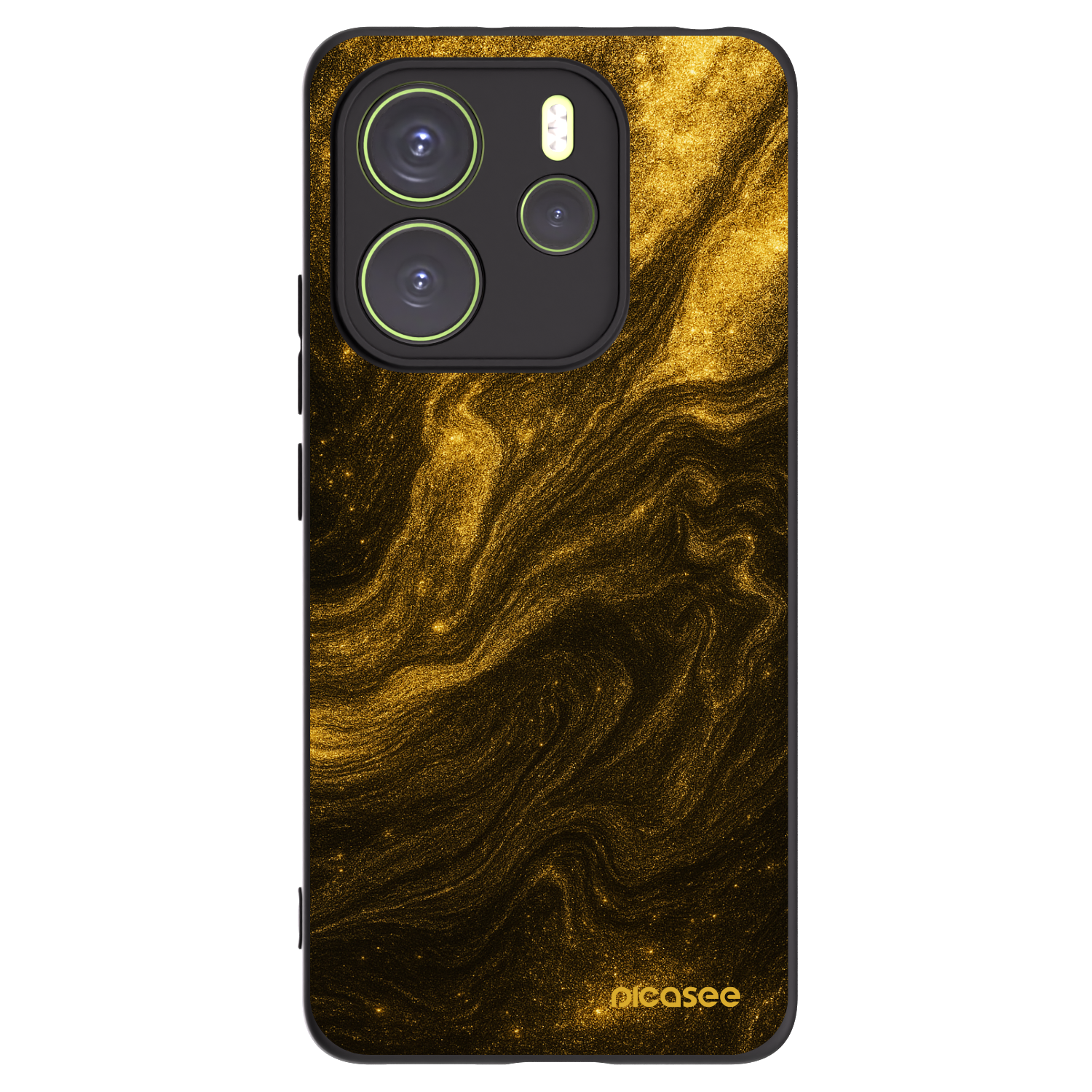 Picasee silikónový čierny obal pre Xiaomi Redmi Note 14 4G - Black