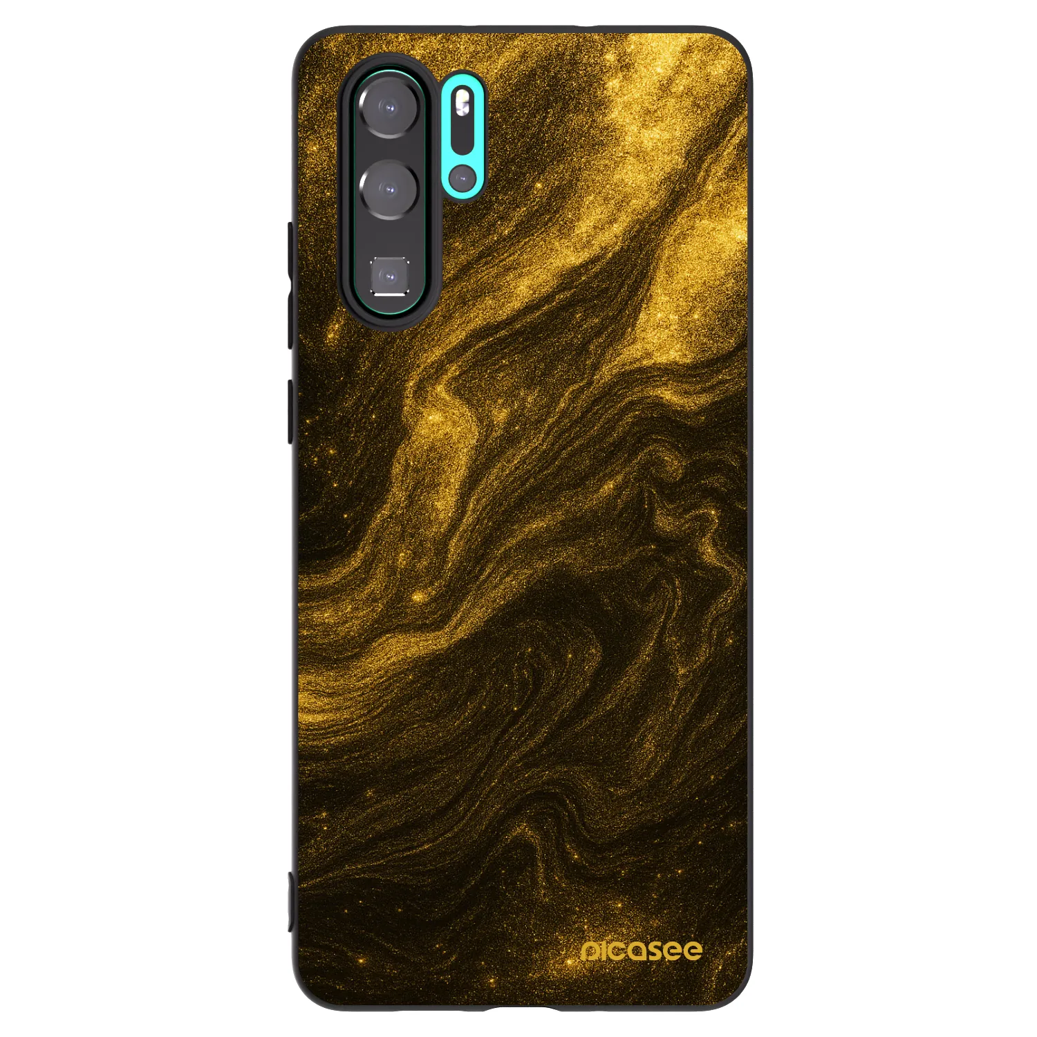 Picasee silikónový čierny obal pre Huawei P30 Pro - Black
