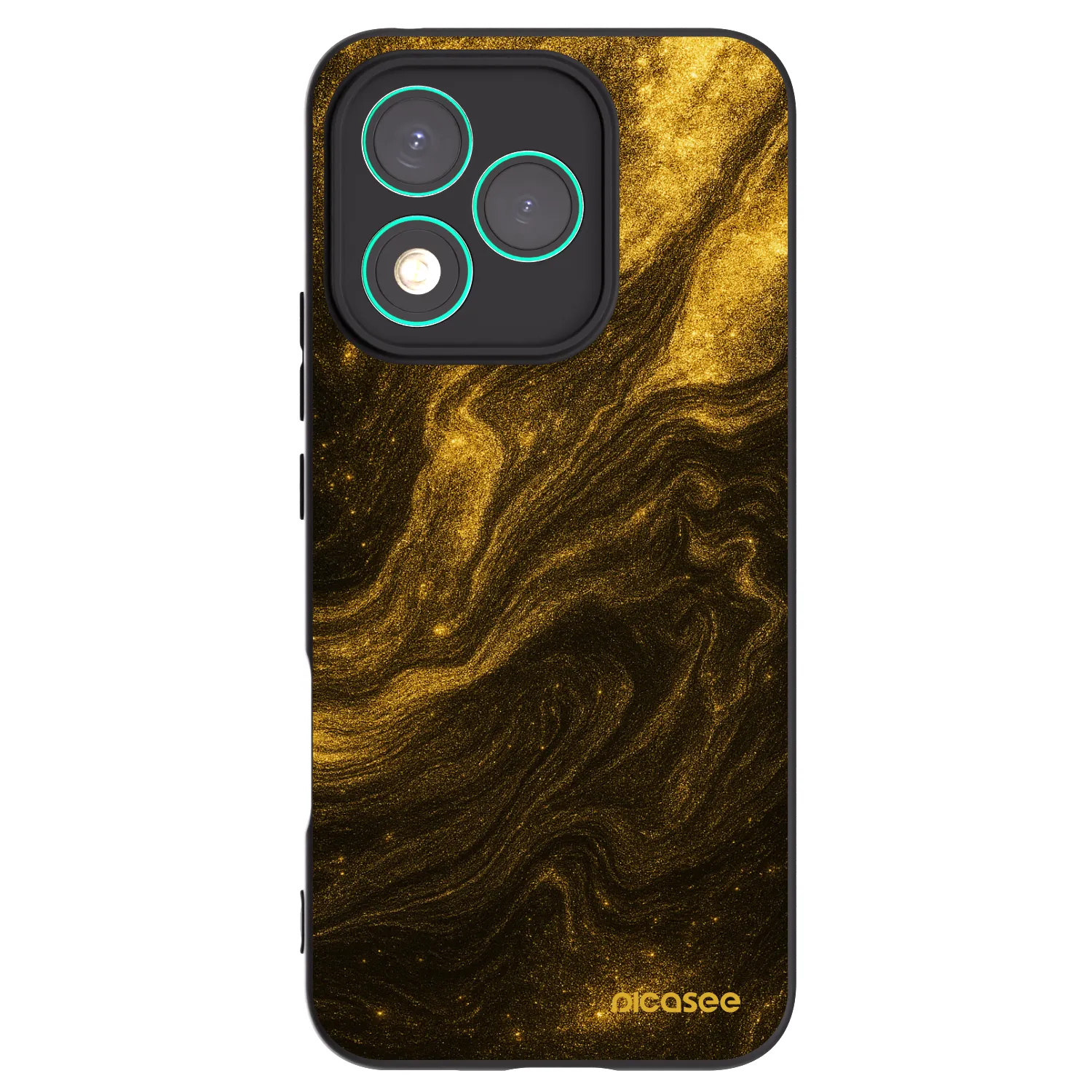 Picasee silikónový čierny obal pre Honor 400 Lite 5G - Black