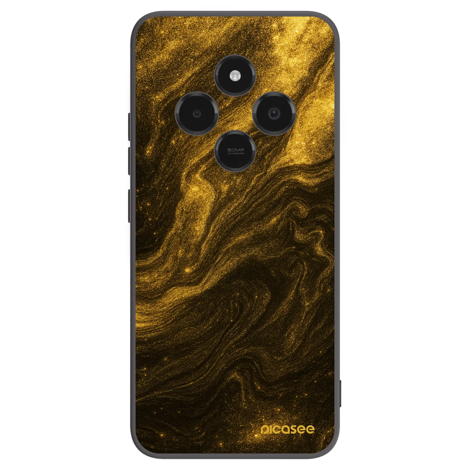 Picasee silikónový čierny obal pre Xiaomi Poco C75 - Black