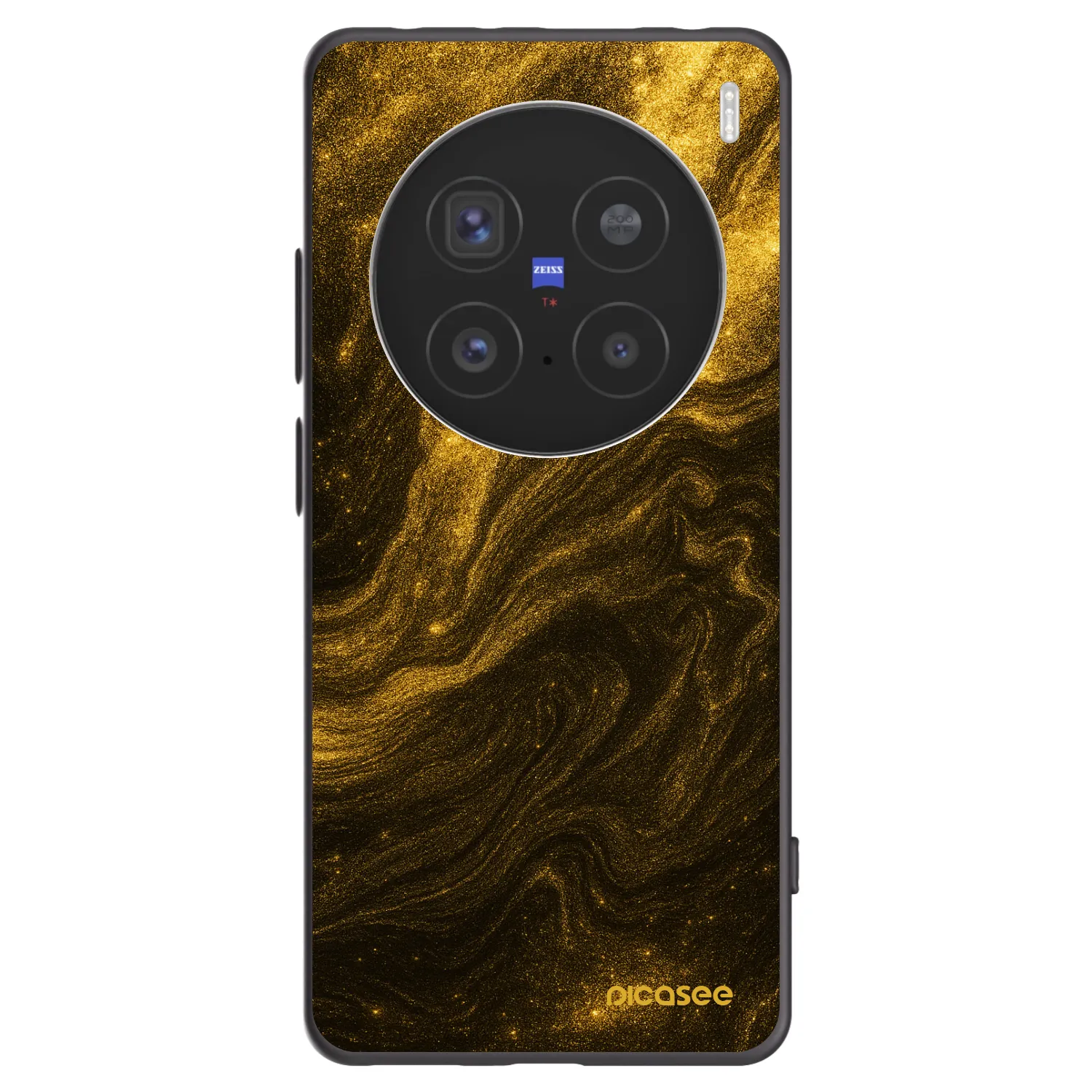 Picasee silikónový čierny obal pre Vivo X200 Pro - Black