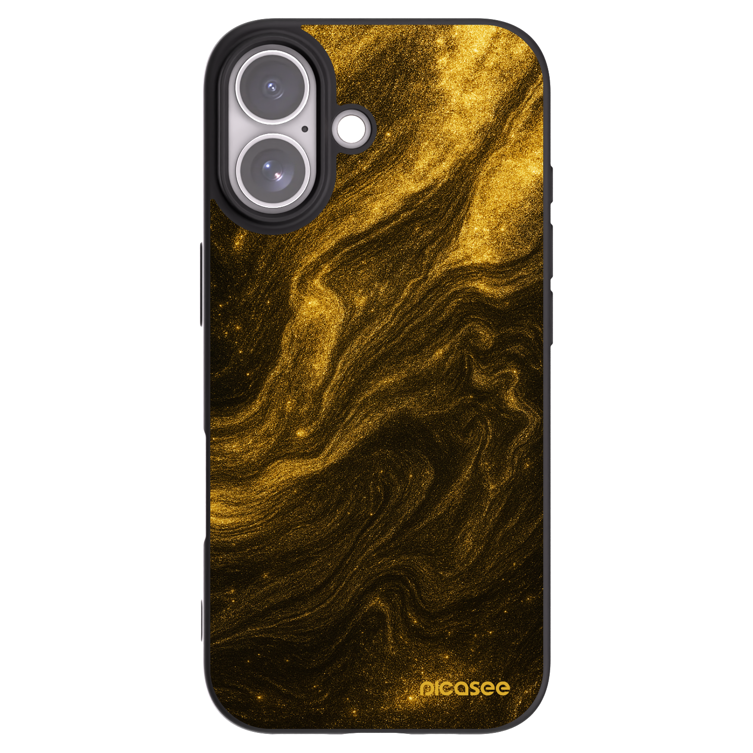 Picasee silikónový čierny obal pre Apple iPhone 17 - Black