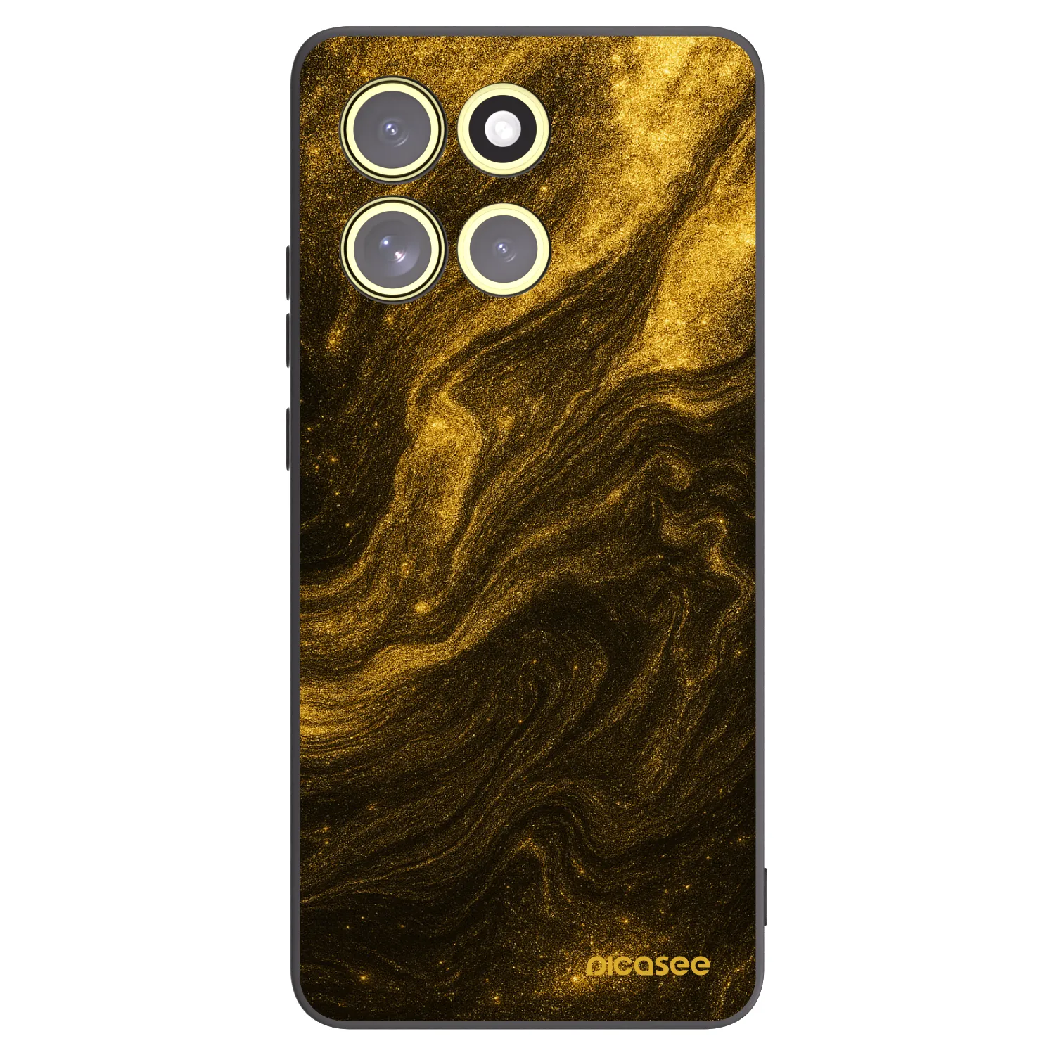 Picasee silikónový čierny obal pre Motorola Moto G86 5G - Black