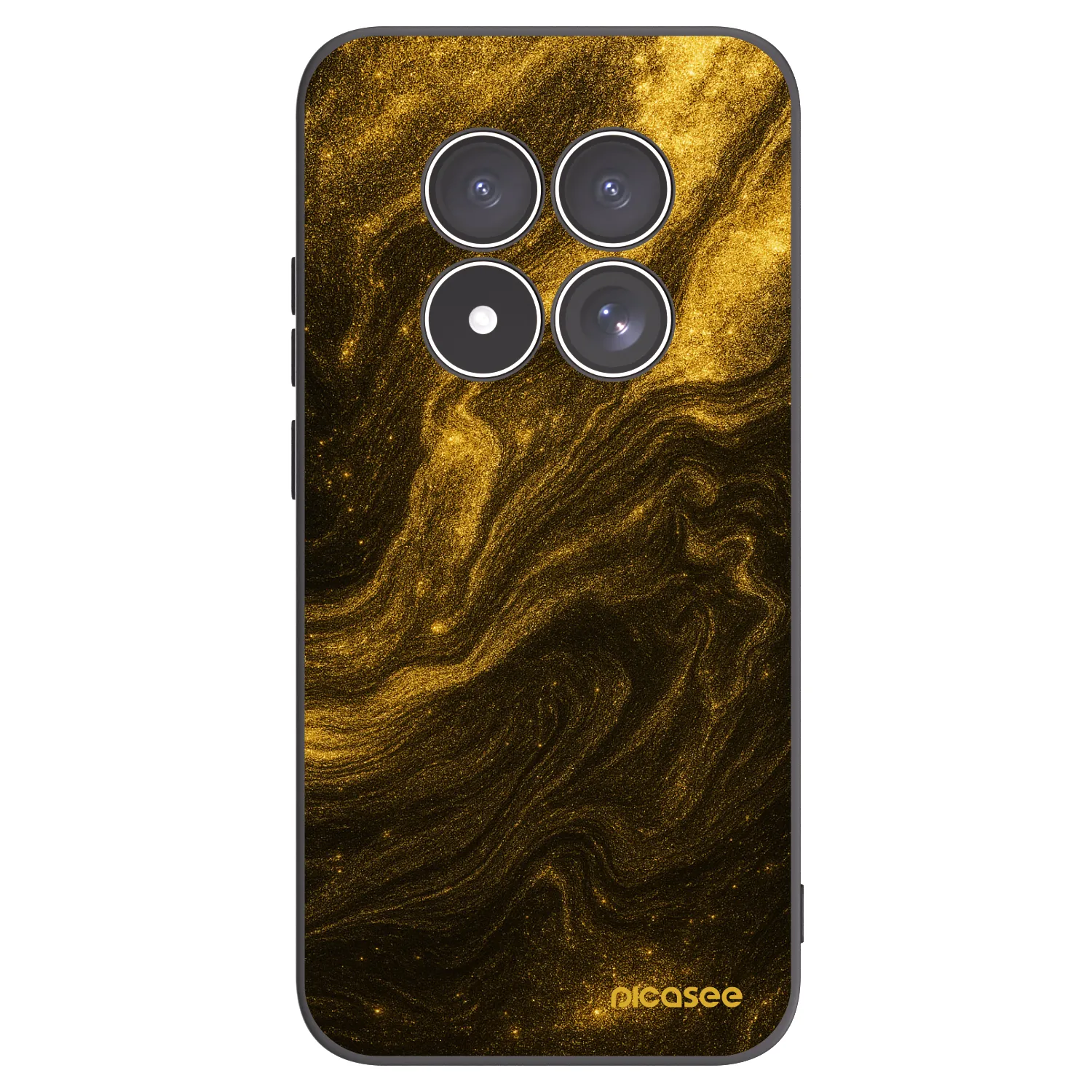 Picasee silikónový čierny obal pre Xiaomi Redmi Note 15 Pro 5G - Black
