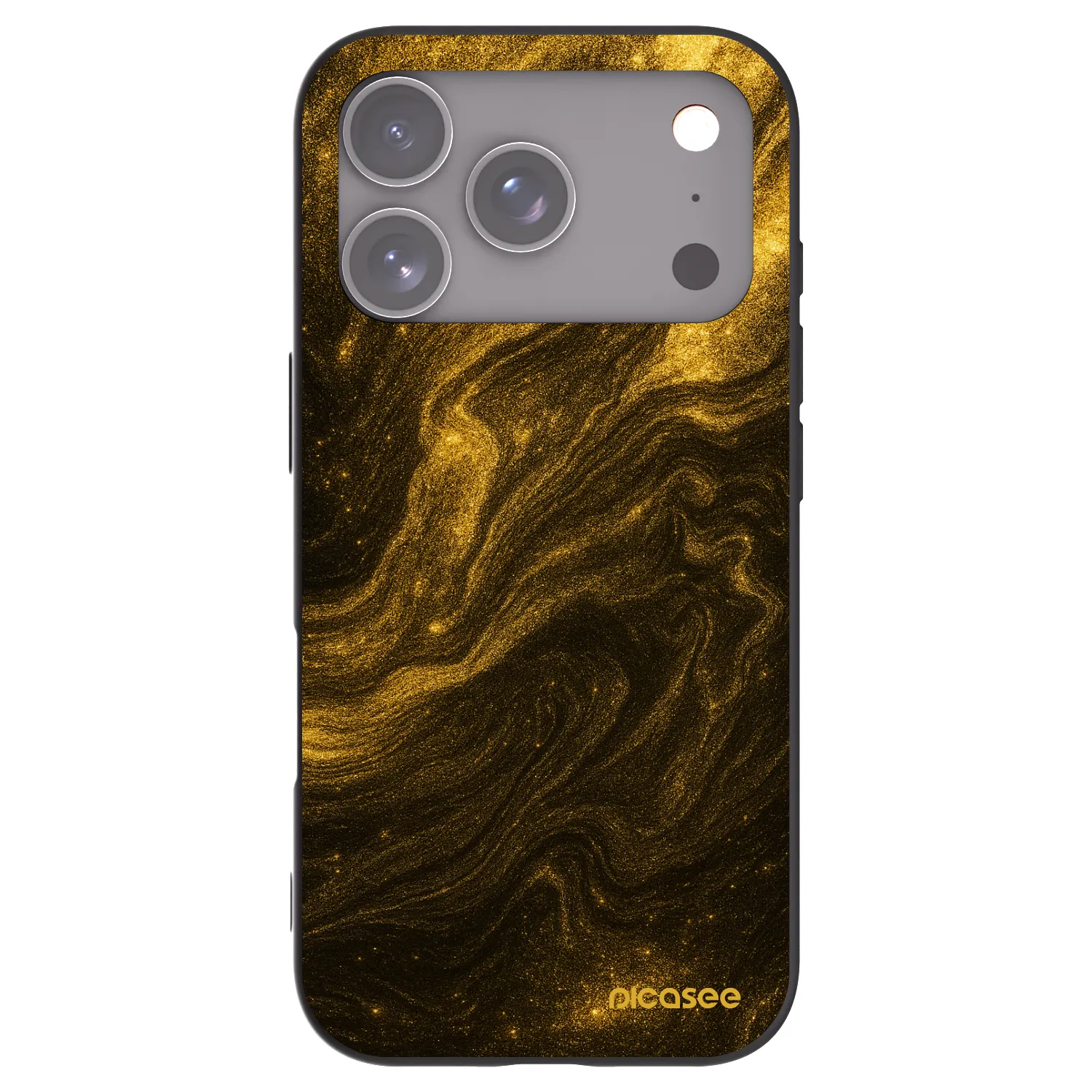 Picasee silikónový čierny obal pre Apple iPhone 18 Pro - Black