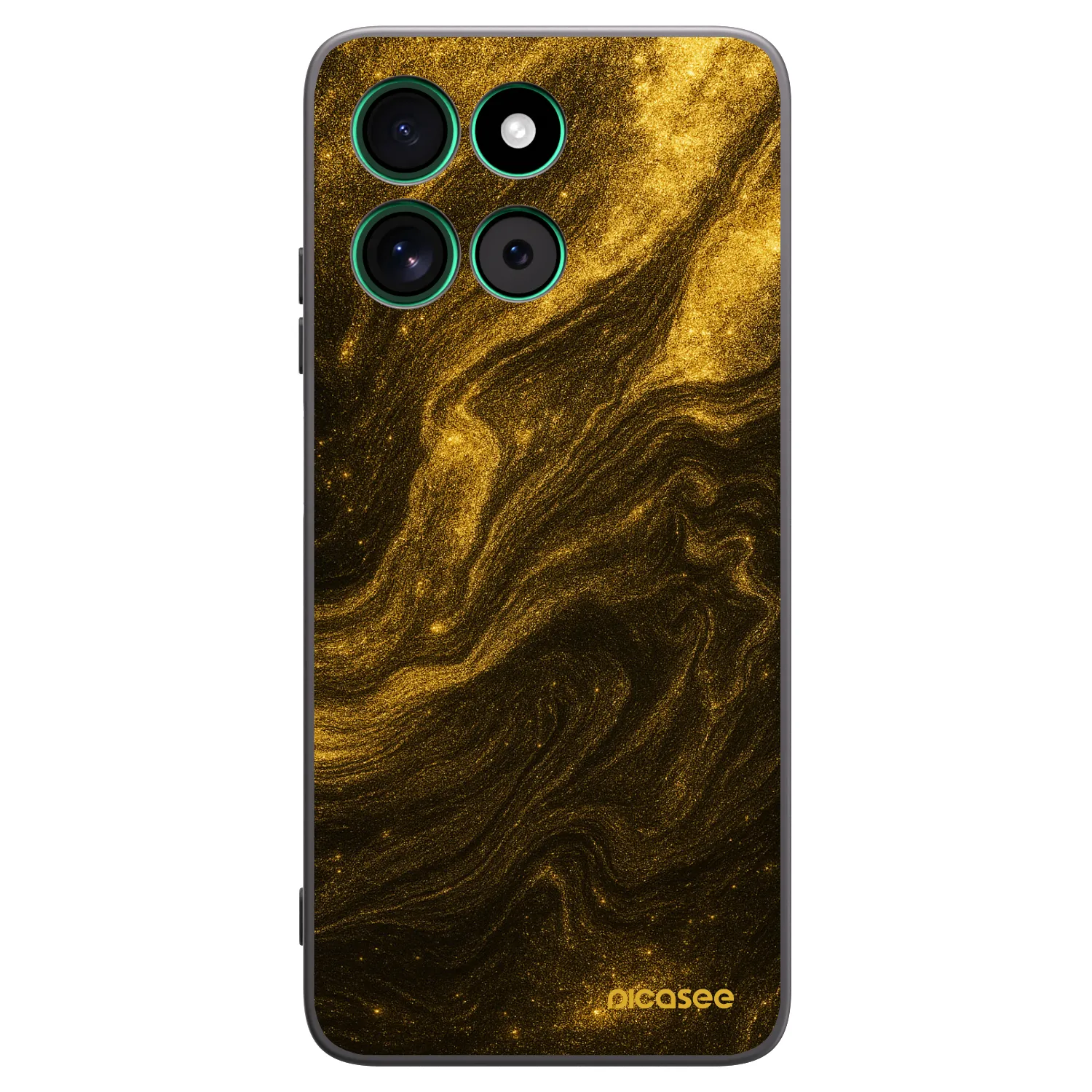 Picasee silikónový čierny obal pre Motorola Moto G57 Power - Black