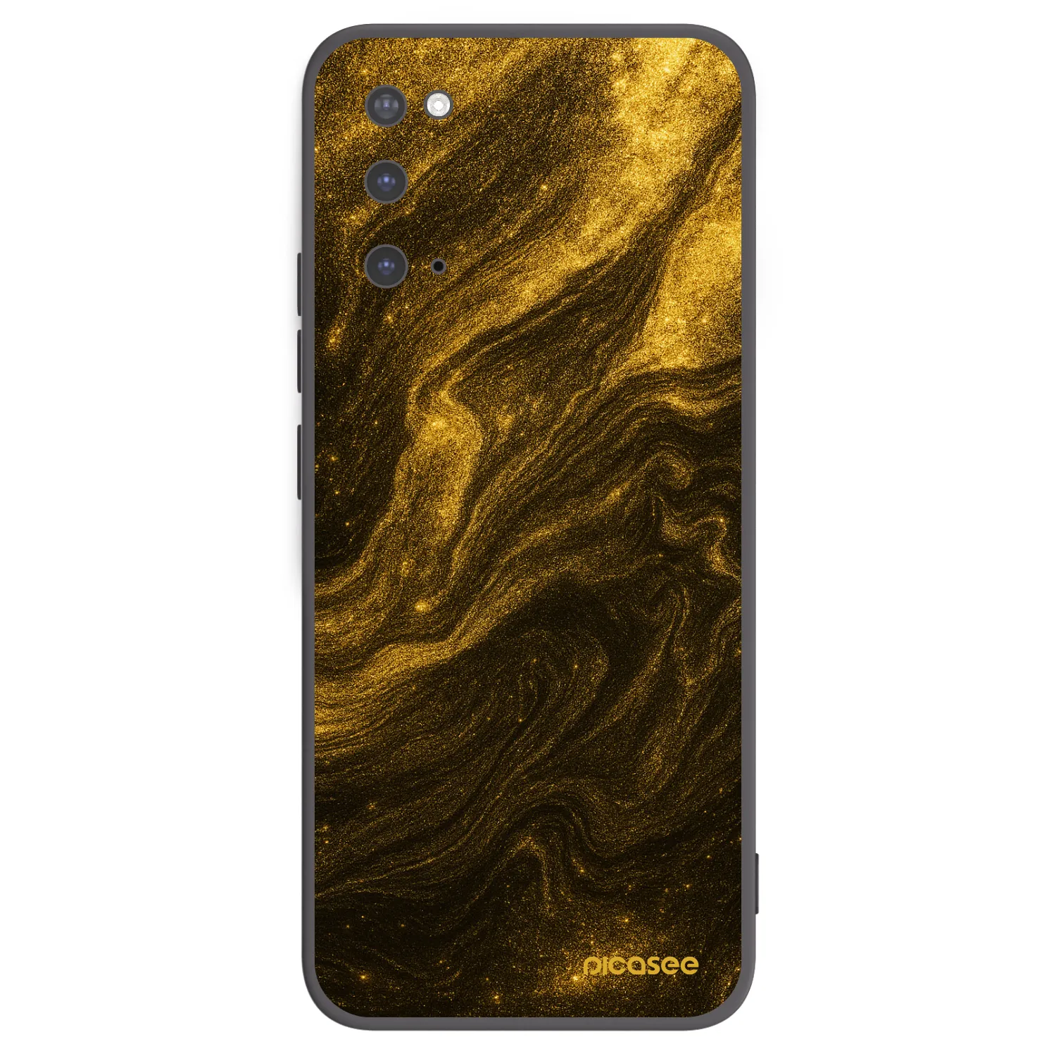 Picasee silikónový čierny obal pre Samsung Galaxy S20 G980F - Black