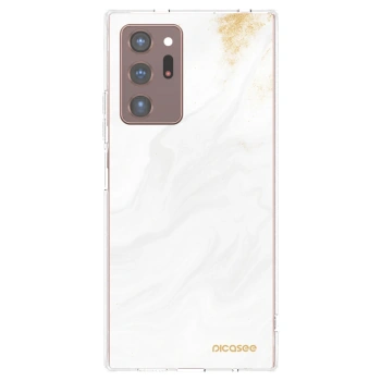 Picasee silikónový prehľadný obal pre Samsung Galaxy Note 20 Ultra - White