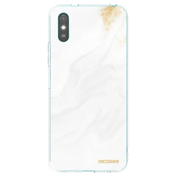 Picasee silikónový prehľadný obal pre Xiaomi Redmi 9A - White