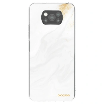 Picasee silikónový čierny obal pre Xiaomi Poco X3 - White