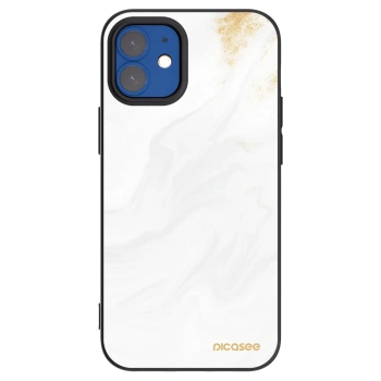 Picasee silikónový čierny obal pre Apple iPhone 12 mini - White