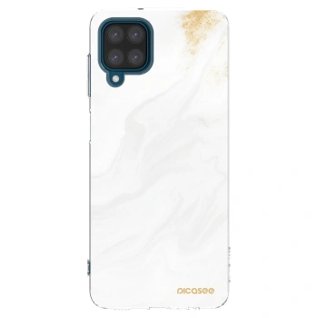 Picasee silikónový prehľadný obal pre Samsung Galaxy A12 A125F - White