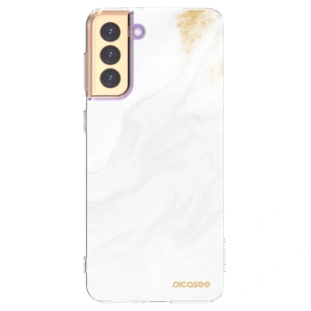 Picasee silikónový prehľadný obal pre Samsung Galaxy S21+ 5G G996F - White