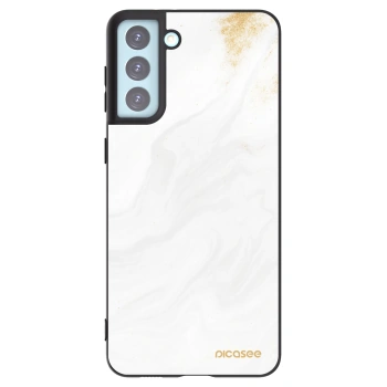 Picasee silikónový čierny obal pre Samsung Galaxy S21+ 5G G996F - White
