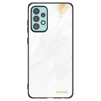 Picasee silikónový čierny obal pre Samsung Galaxy A72 A725F - White