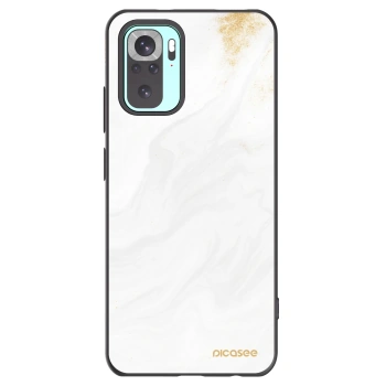 Picasee silikónový čierny obal pre Xiaomi Redmi Note 10 Pro - White