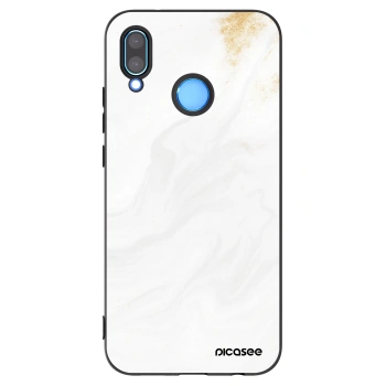 Picasee silikónový čierny obal pre Huawei P20 Lite - White