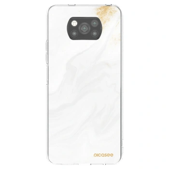 Picasee silikónový čierny obal pre Xiaomi Poco X3 Pro - White