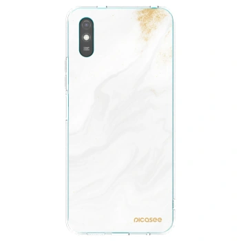 Picasee silikónový prehľadný obal pre Xiaomi Redmi 9AT - White