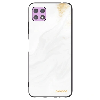 Picasee silikónový čierny obal pre Samsung Galaxy A22 A226B 5G - White