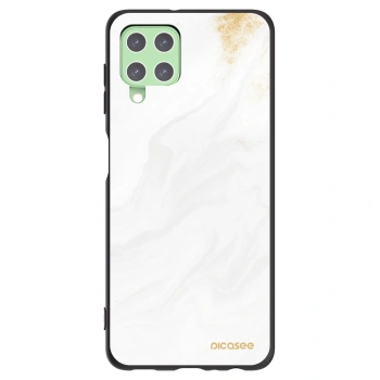Picasee silikónový čierny obal pre Samsung Galaxy A22 A225F 4G - White