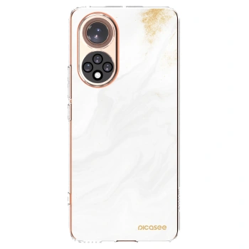 Picasee silikónový prehľadný obal pre Honor 50 5G - White