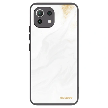 Picasee silikónový čierny obal pre Xiaomi 11 Lite 5G NE - White