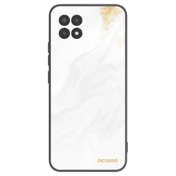 Picasee silikónový čierny obal pre Realme 8i - White