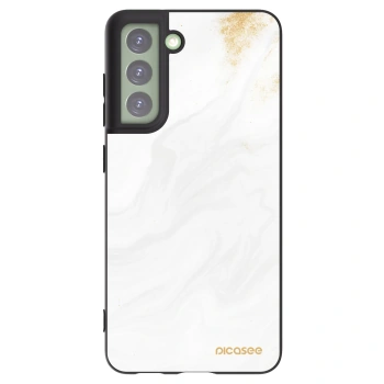 Picasee silikónový čierny obal pre Samsung Galaxy S21 FE 5G - White