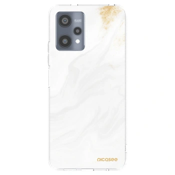 Picasee silikónový prehľadný obal pre Realme 9 Pro 5G - White