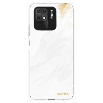 Picasee silikónový prehľadný obal pre Xiaomi Redmi 10C - White