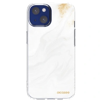 Picasee silikónový prehľadný obal pre Apple iPhone 14 - White