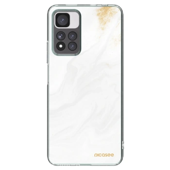Picasee silikónový prehľadný obal pre Xiaomi Redmi Note 11 Pro+ 5G - White