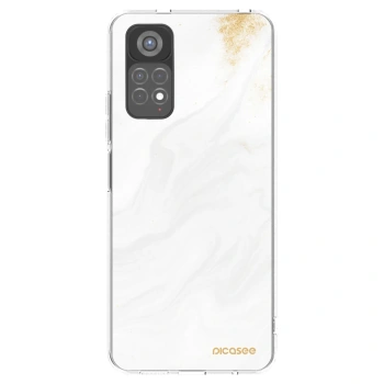 Picasee silikónový prehľadný obal pre Xiaomi Redmi Note 11S 5G - White
