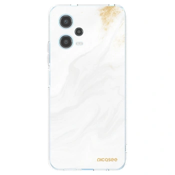 Picasee silikónový prehľadný obal pre Xiaomi Redmi Note 12 5G - White