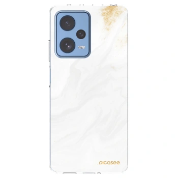 Picasee silikónový prehľadný obal pre Xiaomi Redmi Note 12 Pro 5G - White