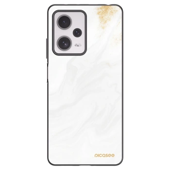 Picasee silikónový čierny obal pre Xiaomi Redmi Note 12 Pro+ 5G - White