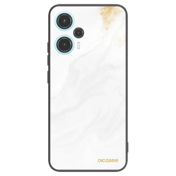 Picasee silikónový čierny obal pre Xiaomi Poco F5 - White