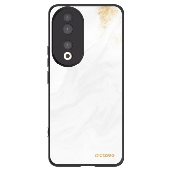 Picasee silikónový čierny obal pre Honor 90 5G - White