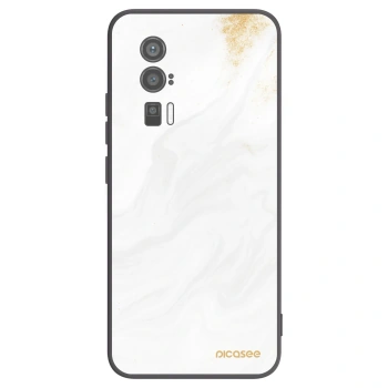 Picasee silikónový čierny obal pre Xiaomi Poco F5 Pro 5G - White