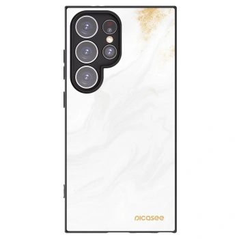 Picasee silikónový čierny obal pre Samsung Galaxy S24 Ultra S928B 5G - White