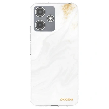 Picasee silikónový prehľadný obal pre Xiaomi Redmi 12 5G - White