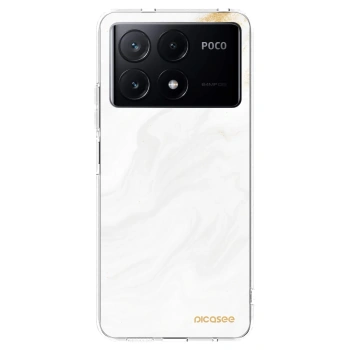 Picasee silikónový prehľadný obal pre Xiaomi Poco X6 Pro - White