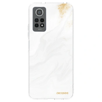 Picasee silikónový prehľadný obal pre Xiaomi Redmi Note 12 Pro 4G - White