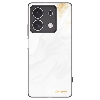 Picasee silikónový čierny obal pre Xiaomi Redmi Note 13 4G - White