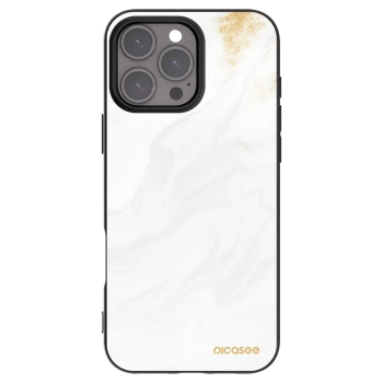 Picasee silikónový čierny obal pre Apple iPhone 16 Pro Max - White