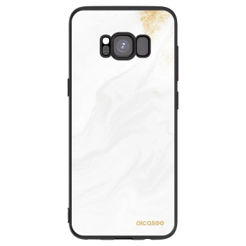 Picasee silikónový čierny obal pre Samsung Galaxy S8 G950F - White