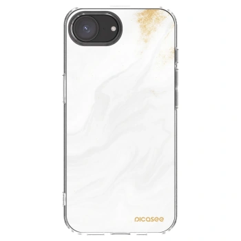 Picasee silikónový prehľadný obal pre Apple iPhone 16e - White