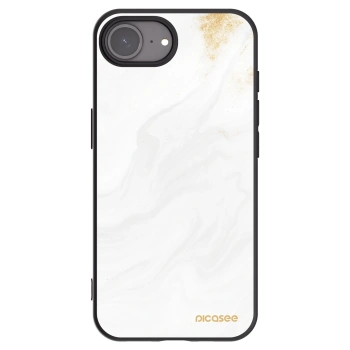 Picasee silikónový čierny obal pre Apple iPhone 16e - White