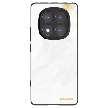Picasee silikónový čierny obal pre Xiaomi Redmi Note 14 Pro 5G - White
